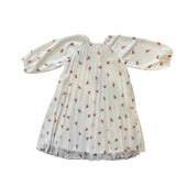 Alitsa Pink Floral Pleated Dress