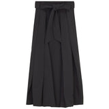 Gem Black Bow Detail Taffeta Skirt