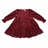 Teela Burgundy Clara Dress