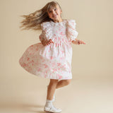 Papillon Floral Layered Ruffle Detail Dress