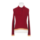 Twinset Red Ruby Knit Polo