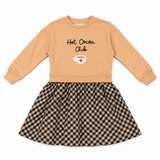 Teela Caramel Cocoa Club Dress