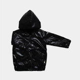 Booso Black Hooded Jacket