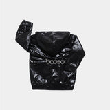 Booso Black Hooded Jacket
