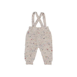 Buho Pearl Grey Botonato Overalls