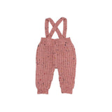 Buho Peony Botonato Overalls
