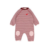 Buho Pomegranate Soft Stripes Jumpsuit