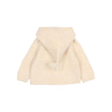 Buho Ecru Hood Cardigan