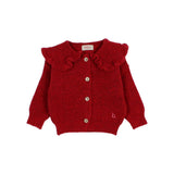 Buho Cherry Collared Cardigan