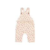 Buho Cream Pink Mini Cuore Dungaree