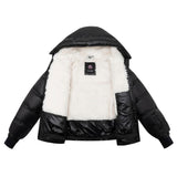Ellabee Black Off-White Julia Down Coat