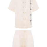 Pernille Ivory/Black Victor Set