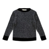 Teela Black Marled Sweater
