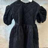 The Middle Daughter Black Velvet Take On A New Meaning Dress