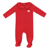 Coco Blanc Cherry Collared Footie