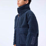 Molo Night Navy Utha Fleece Jacket