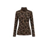 Goldthreads Black Paisley Top