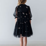 Petite Amalie Petite Rosebud Embroidery Dress