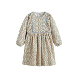 C'era Una Volta Cream Sage Kana Dress