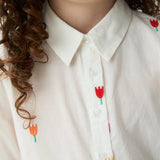 Compania Fantastica White Tulip Shirt