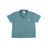 Buho Blue Teal Sailing Polo