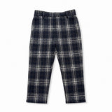 Teela Navy Plaid Pants