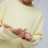 Compania Fantastica Light Yellow Sweater