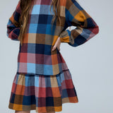 Compania Fantastica Plaid Winter Dress