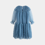 C’era Una Volta Dusty Blue Carlotta Dress