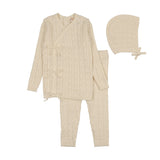 Teela Ivory Boy Side Knit Set