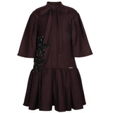 Jessie and James Burgundy Tiara Dress