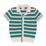 Motu Green Clay Button Polo