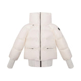 Ellabee Ivory Darcy Down Bomber Coat