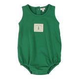 Lil Legs Green Pineapple Romper