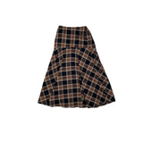 Elle Oh Elle Brown Plaid Fernanda Skirt