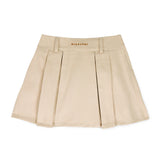 Mipounet Beige Nina Pleated Skirt