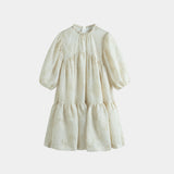 C’era Una Volta Cream Flavia Dress