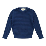 Teela Off Navy Weave Sweater