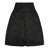 Venera Arapu Black Bow Wave Skirt