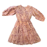 Alitsa Pink Swirls Dress