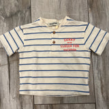Tocoto Vintage Blue Striped T-Shirt