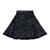 Teela Black Mineral Skirt