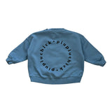 Piupiuchick Blue Logo Sweatshirt