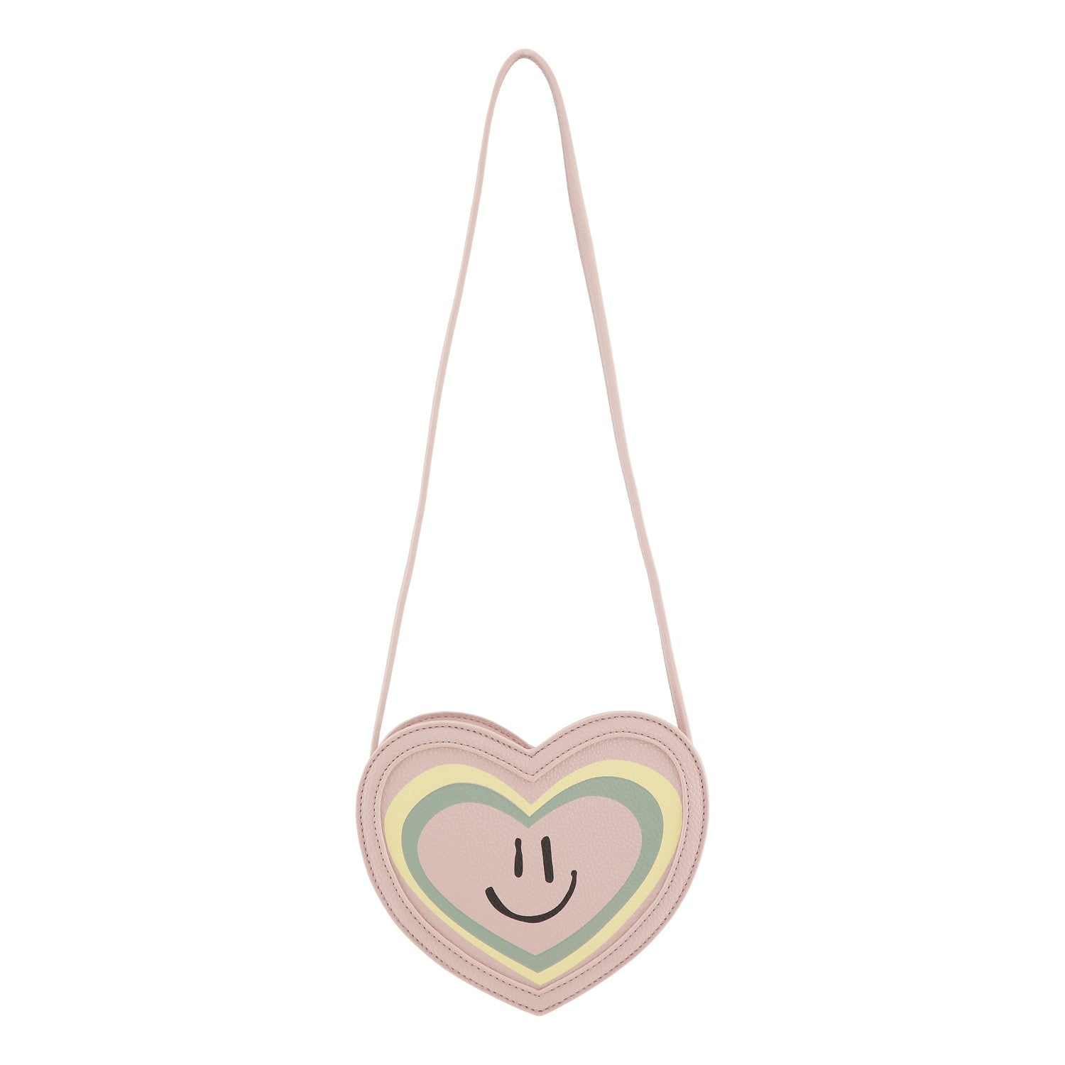 Heart Crossbody Bag - Blush