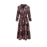 Goldthreads Brown Floral Dress