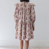 Steph Antique Floral Print Cord Dress