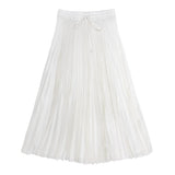 Zaikamoya Ivory Klara Skirt