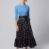 Elle Oh Elle Black Floral Raquel Skirt