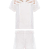 Pernille White/Beige Sailor Set