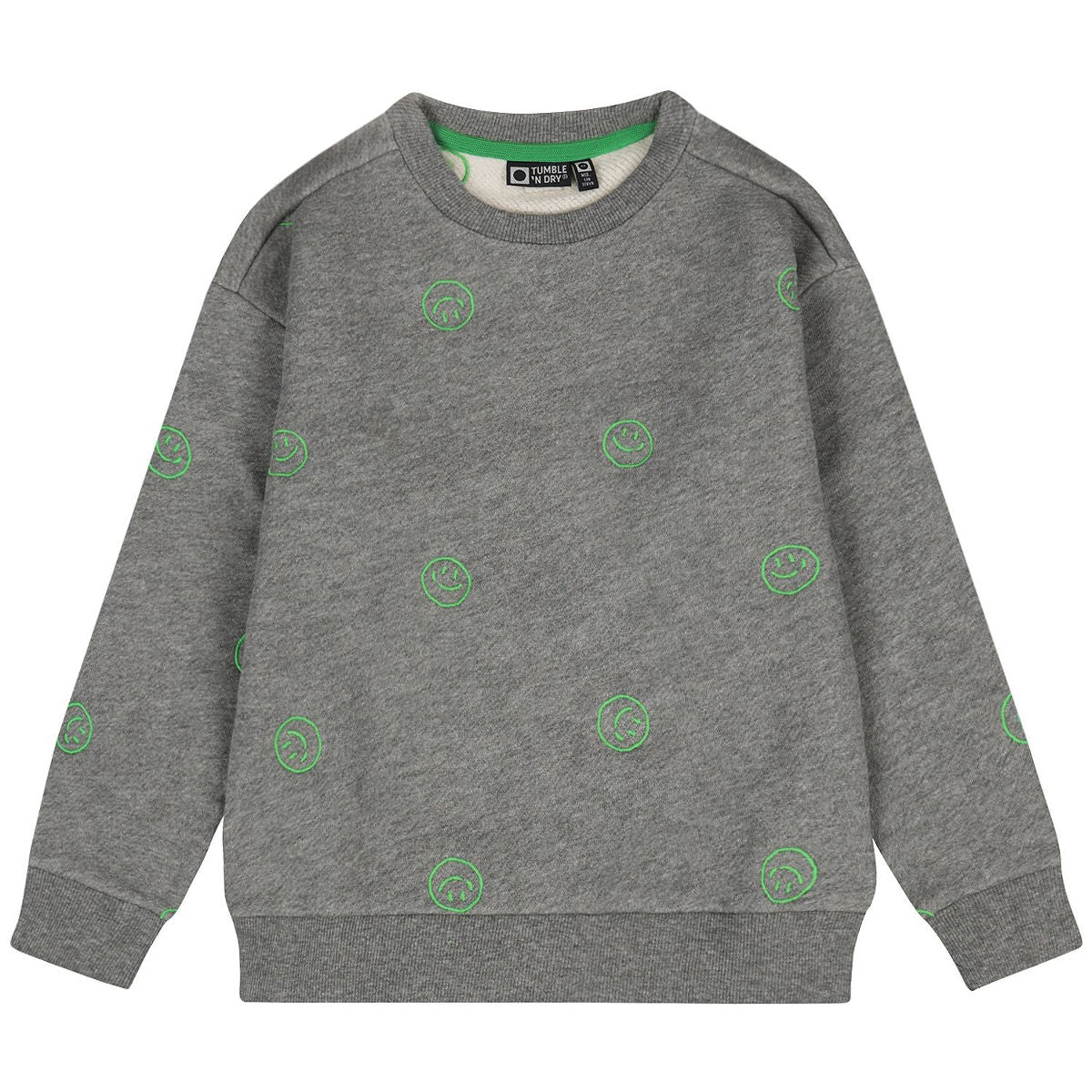Tumble N Dry Grey Melange Bach 2 Sweatshirt